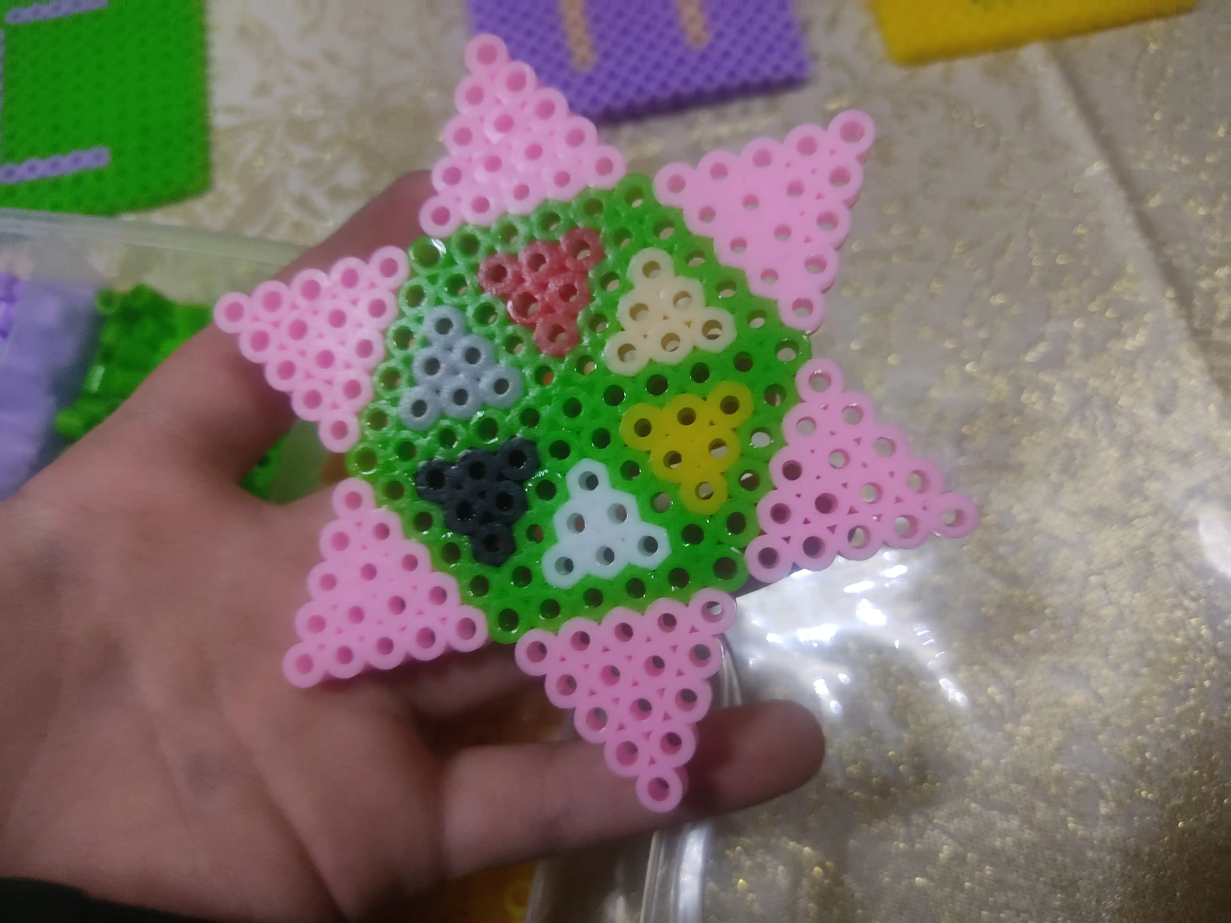 Термомозаика для детей, объемная 3D мозаика, набор бусин для творчества, DIY