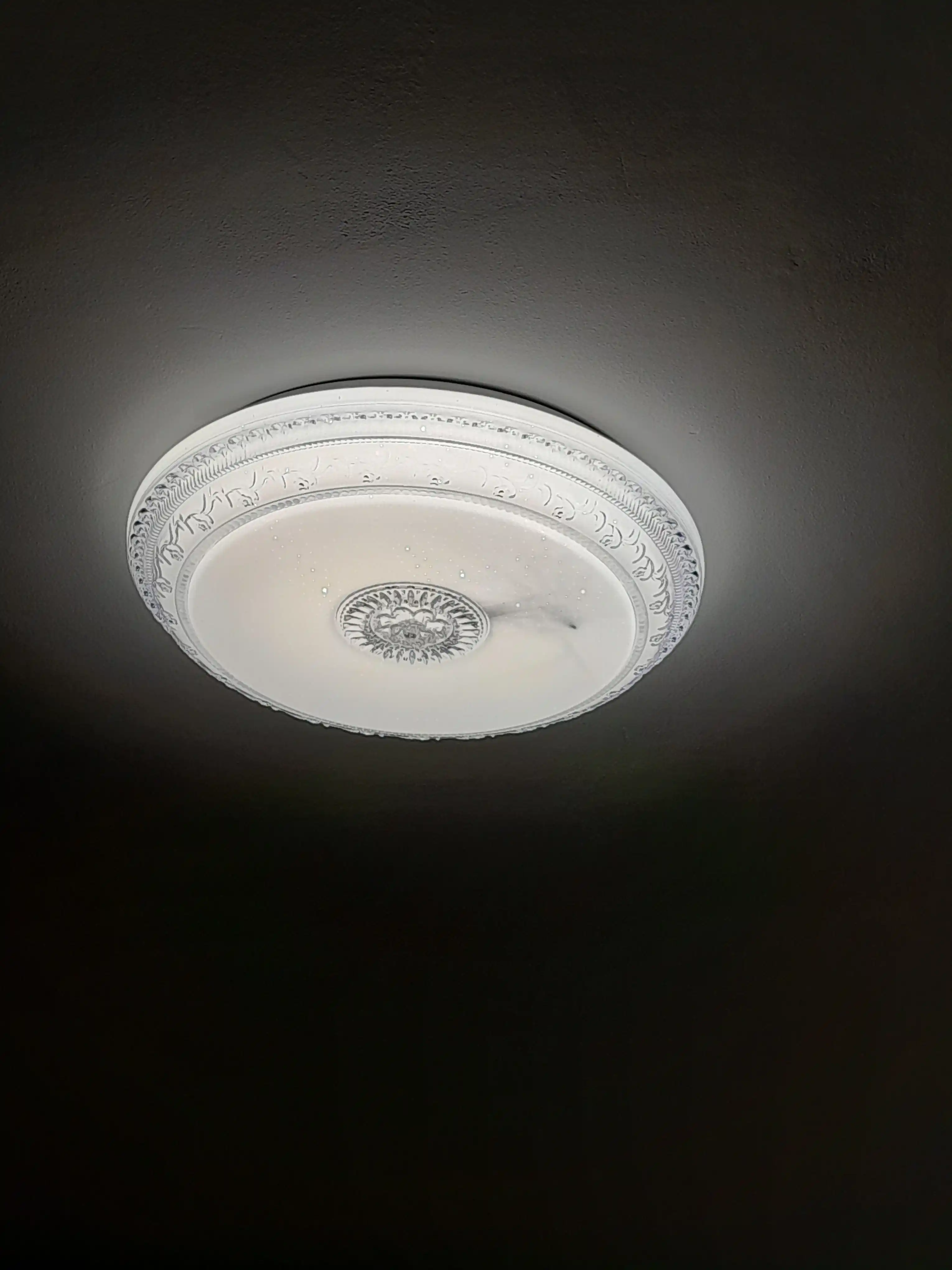 LED qandil, plafon 48 W, shift chiroq, 40 sm, yotoqxona, yashash xonasi, oshxona uchun