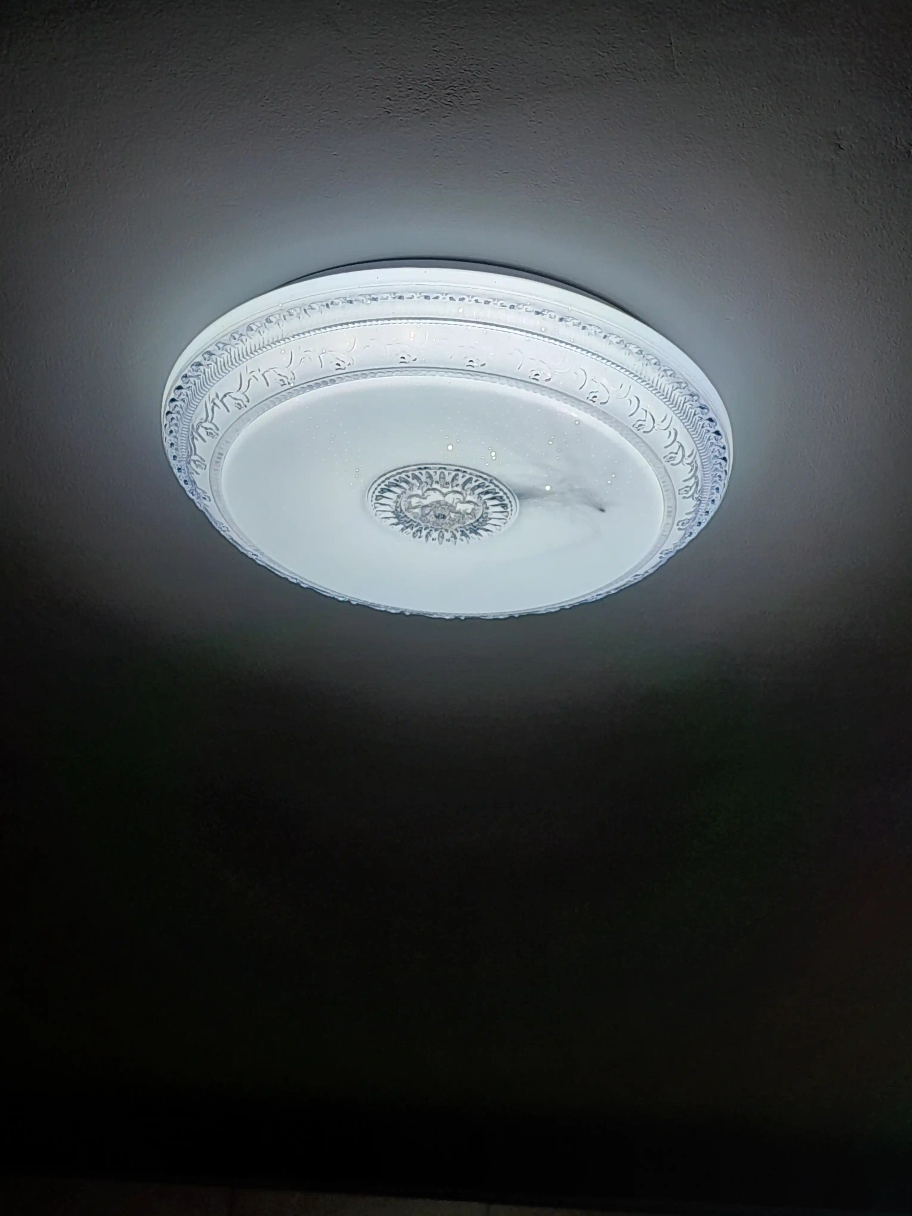 LED qandil, plafon 48 W, shift chiroq, 40 sm, yotoqxona, yashash xonasi, oshxona uchun