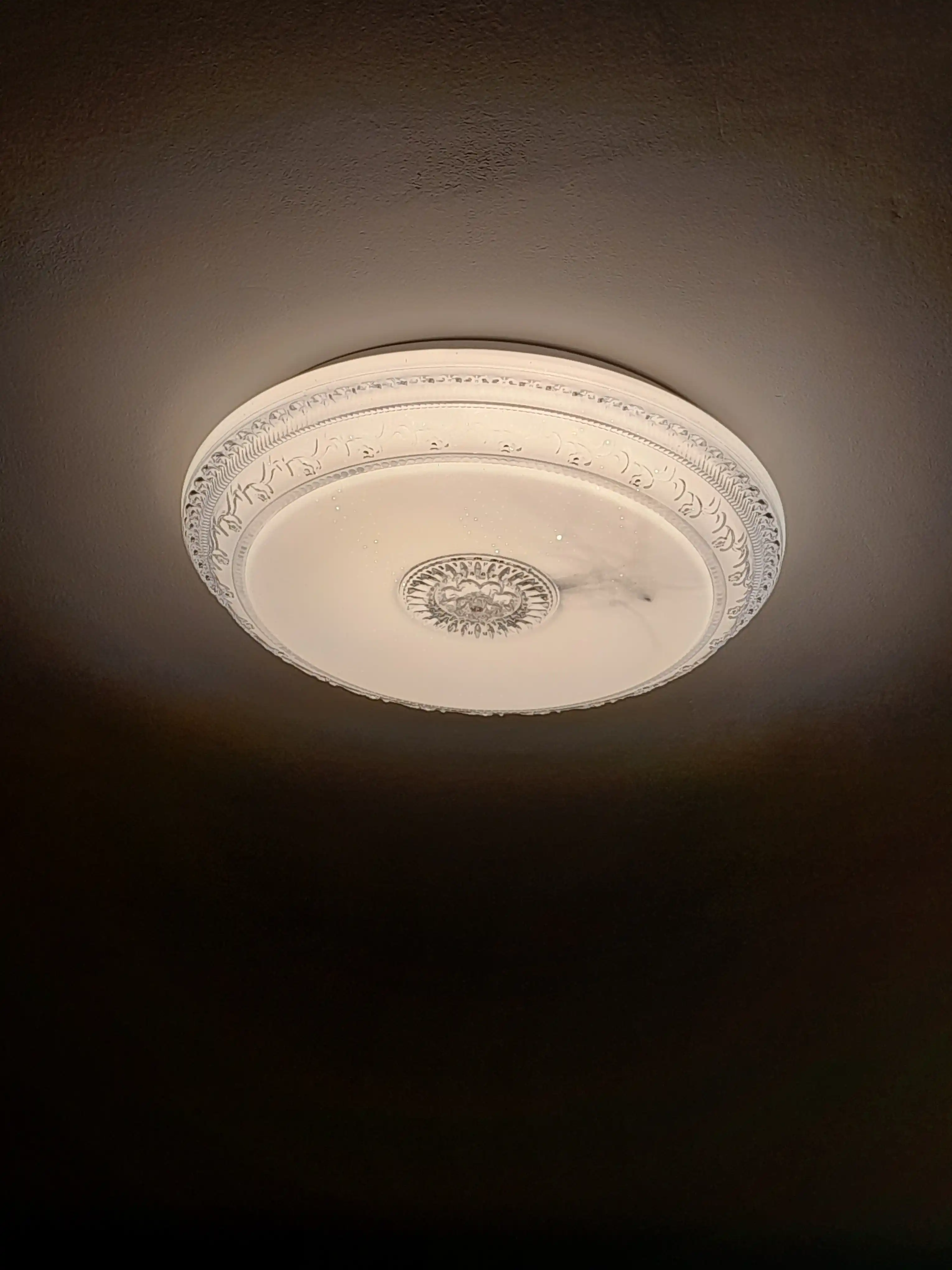 LED qandil, plafon 48 W, shift chiroq, 40 sm, yotoqxona, yashash xonasi, oshxona uchun