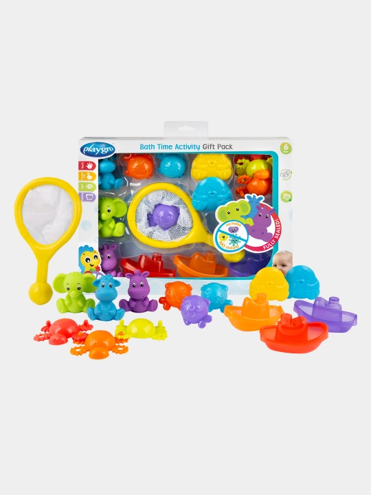 Набор разноцветных игрушек для ванной, 24 шт - 