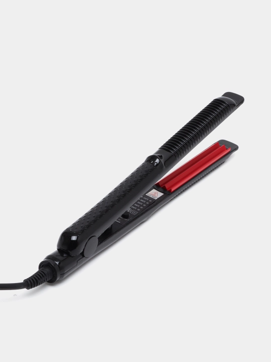 Professional styler dazmol, sochlar uchun gofre, tekislovchi, soch turmaklash uchun ployka