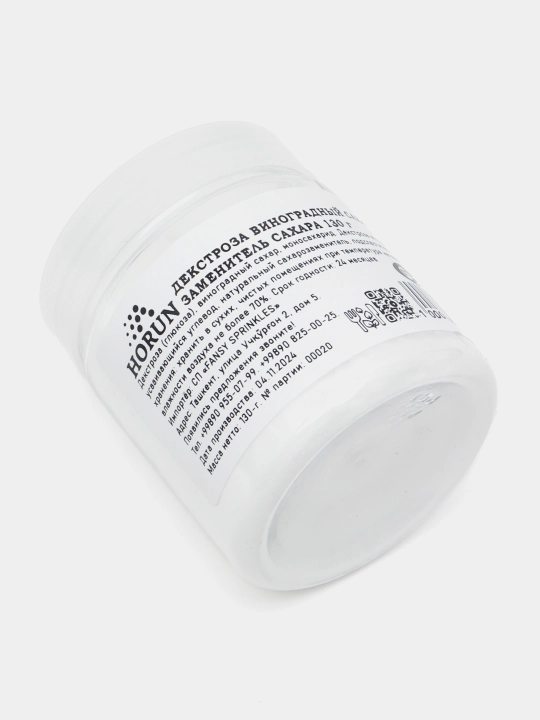 Dekstroza uzum shakari "HORUN" dan, 130 g