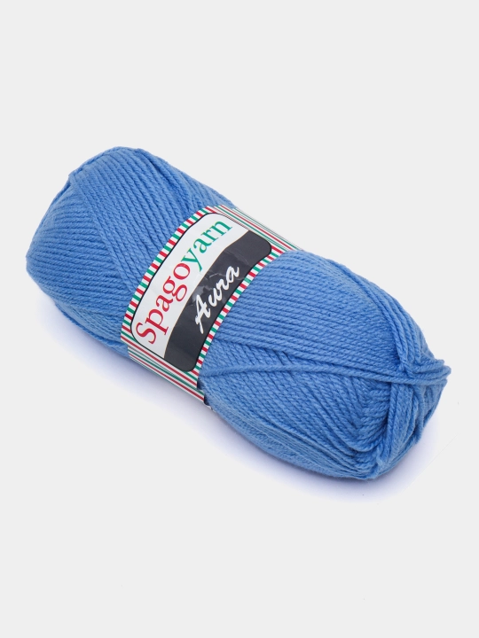 Пряжа для вязание Spagoyarn Aura, однотонный