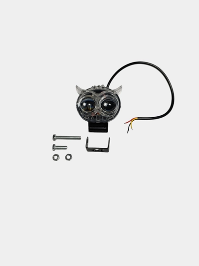 Мини LED фара – передний свет для электроскутера, самоката и велосипеда — SKUTER-LEDQUSH