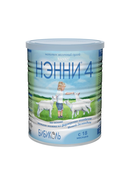 Quruq sutli ichimlik Nenni 4, echki sutiga asoslangan, 18 m+, 400 g