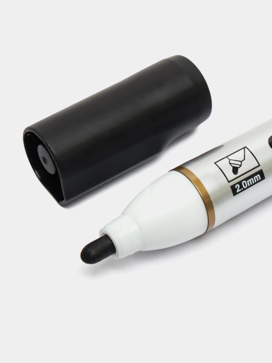 Маркер для белой доски Deli EU052-BK Black, 2.0 мм