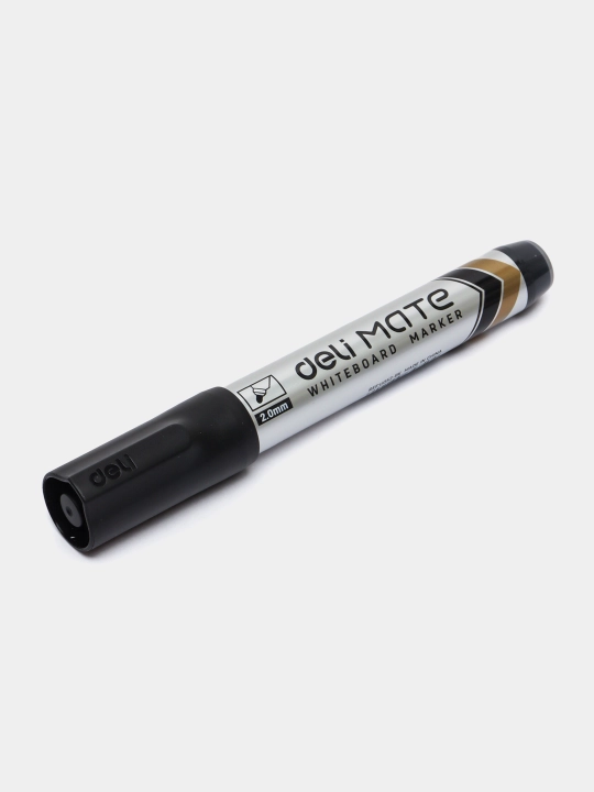 Маркер для белой доски Deli EU052-BK Black, 2.0 мм