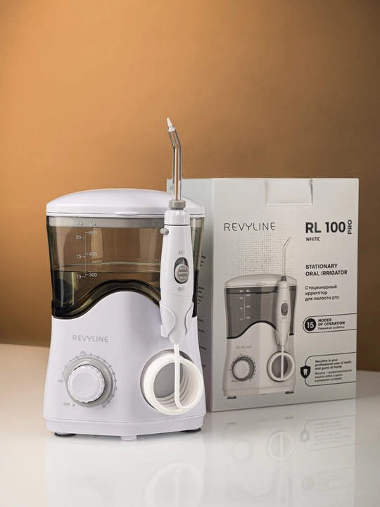 Ирригатор Revyline RL 100 стационарный для полости рта и чистки зубов - 