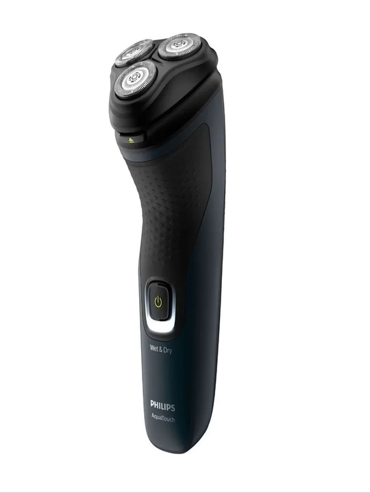 Электробритва Philips S1121, 3 бреющих элемента, для сухого и влажного бритья