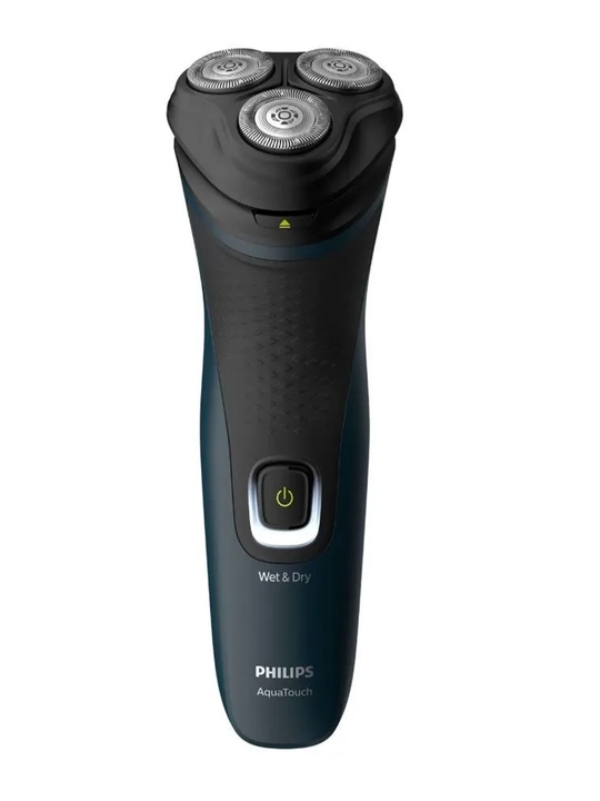 Электробритва Philips S1121, 3 бреющих элемента, для сухого и влажного бритья
