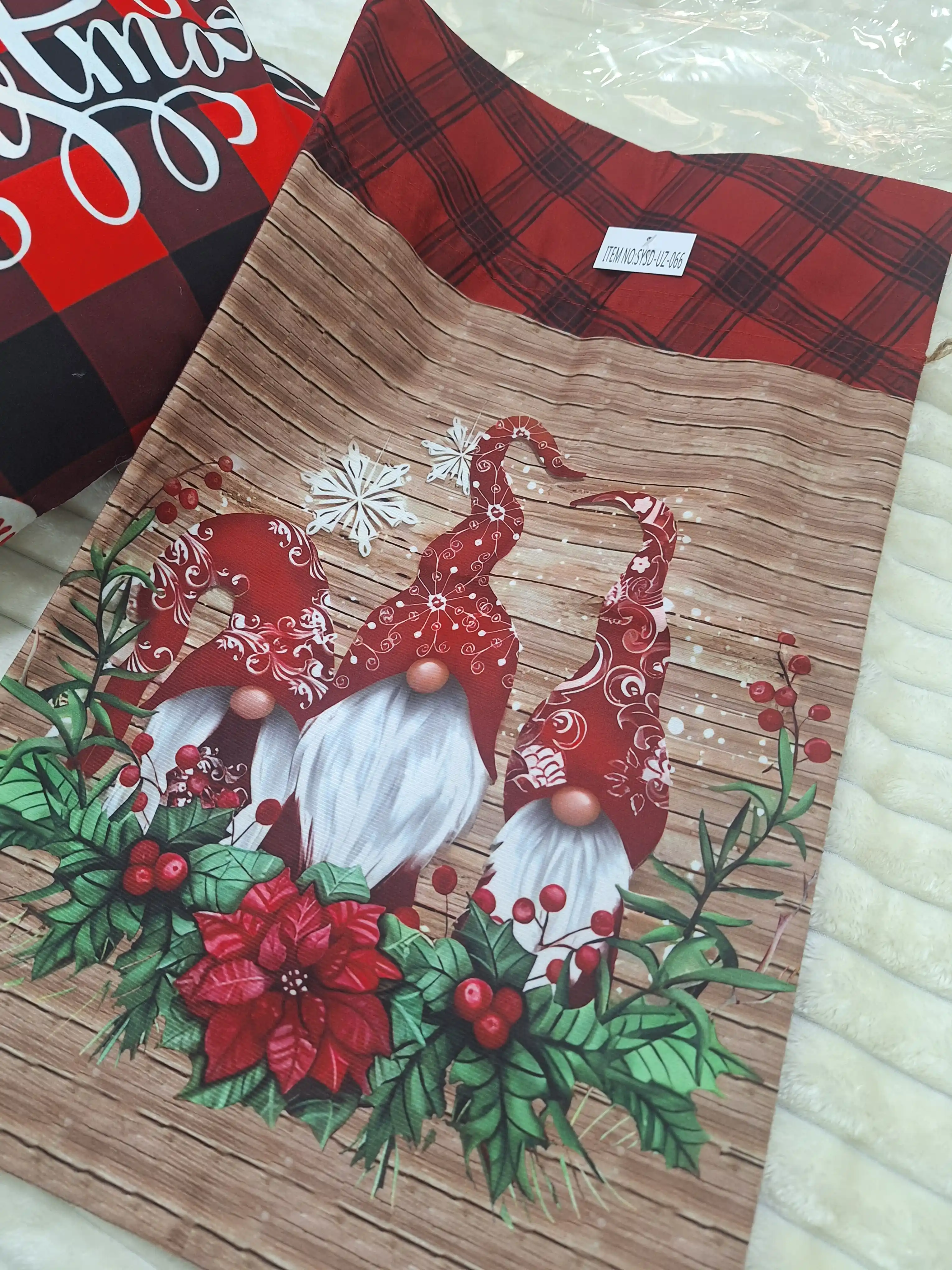 Yangi yil sovg'a sumkasi, qalin material