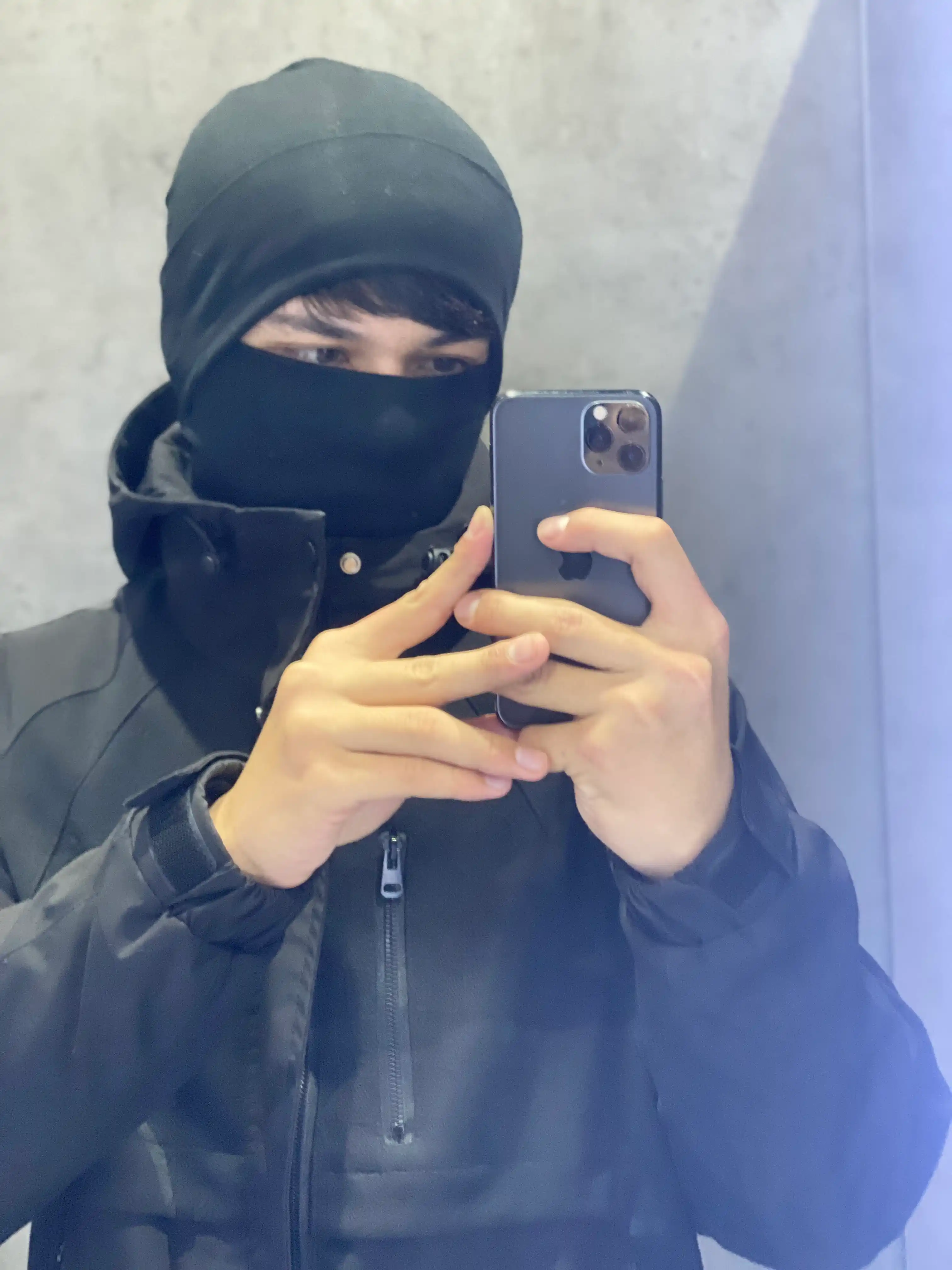 Qalpoq-niqob, 2 tasi 1 da to‘plam, qishki, 95% paxta