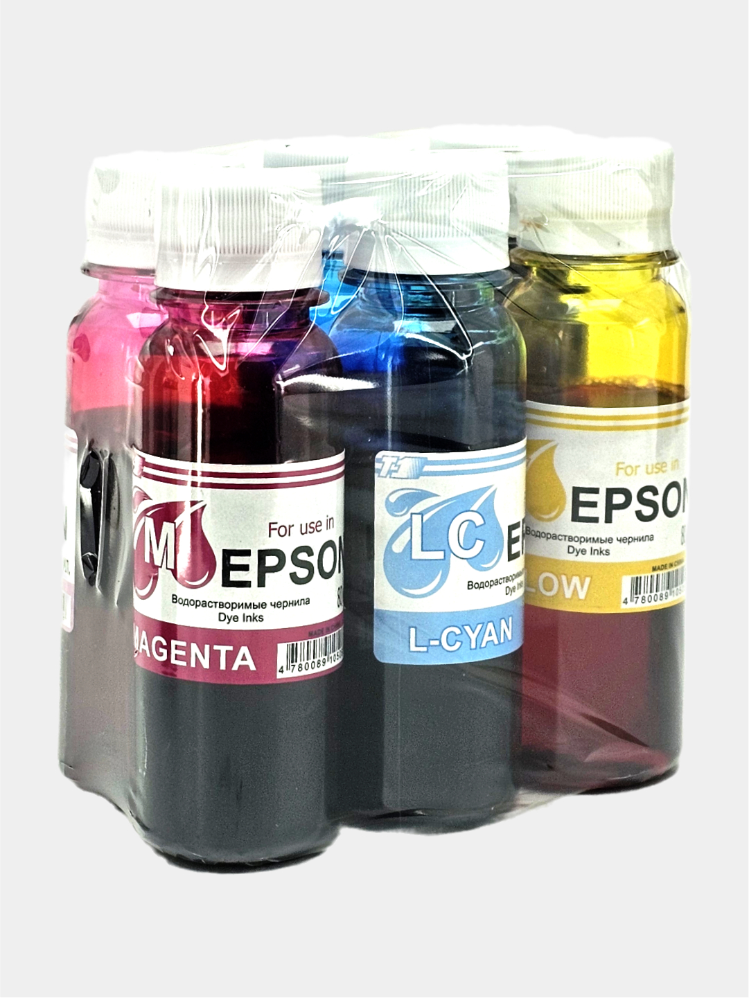 Водорастворимые чернила EP 673 Series dye ink Multipack T1, 6 цветов ...