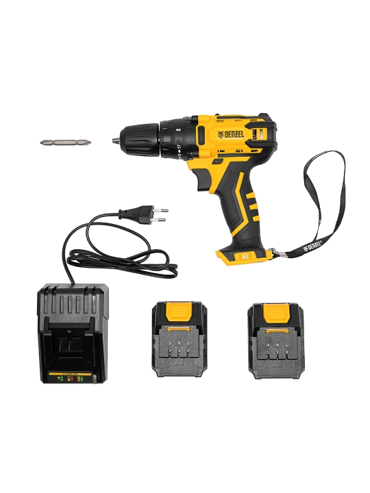 DENZEL CDL-12-02BM drel-buragich, akkumulyatorli, Li-Ion, 12 V, 26105