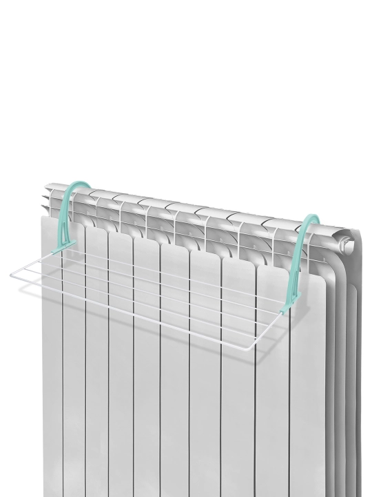 Batareya uchun kiyim quritgich Nika, radiator uchun, ixcham, yigiladigan, metall, 3 metr