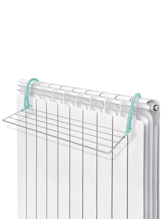Batareya uchun kiyim quritgich Nika, radiator uchun, ixcham, yigiladigan, metall, 3 metr
