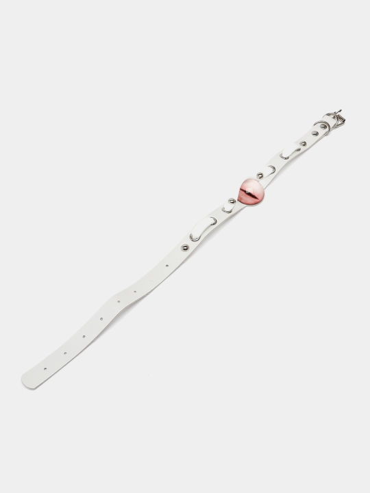 Choker, bo'yniga ko'zlar bilan marjon, yonuvchan ko'zlar