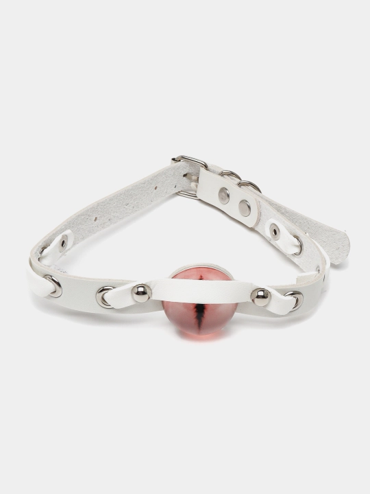 Choker, bo'yniga ko'zlar bilan marjon, yonuvchan ko'zlar