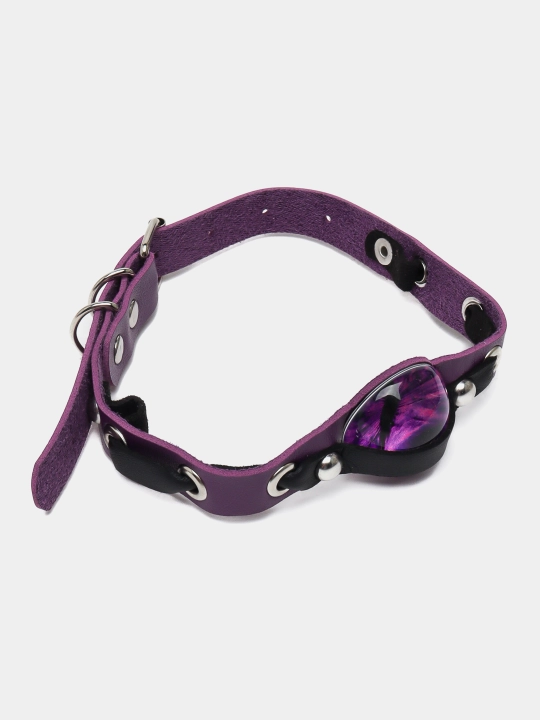 Choker, bo'yniga ko'zlar bilan marjon, yonuvchan ko'zlar