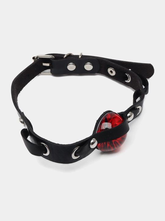 Choker, bo'yniga ko'zlar bilan marjon, yonuvchan ko'zlar