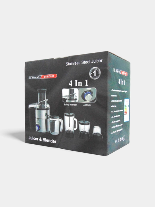 Sharbat chiqargich 4 tasi 1 da: sharbat chiqargich, blender, chopper, qahva maydalagich