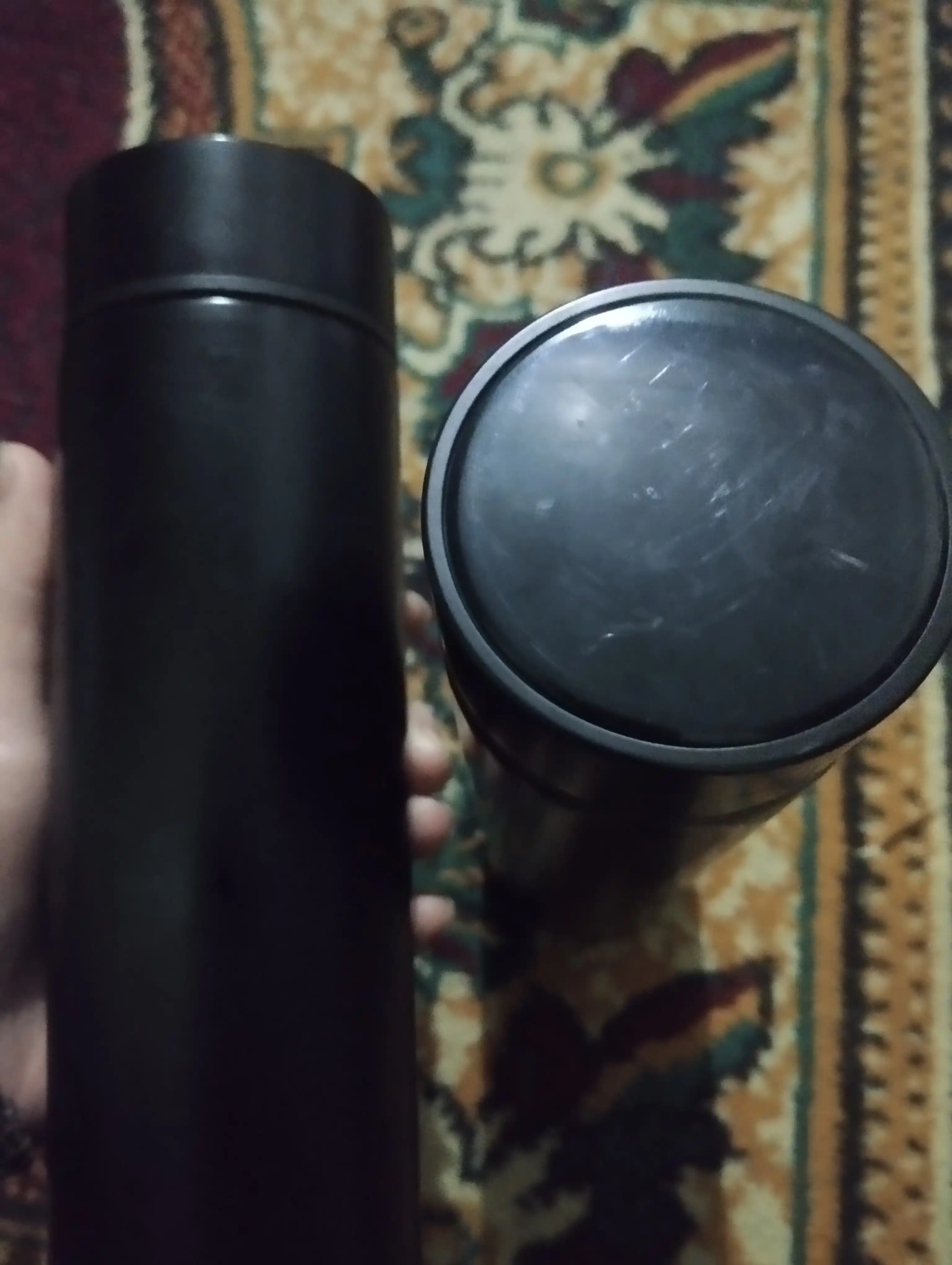 Sensor datchikli aqlli termos, harorat indikatori,maktab uchun termos LED displey, 500 ml