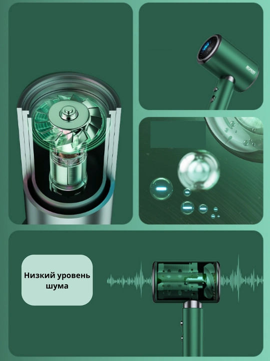 Soch quritgich-stayler, Super Hair Dryer, qizlar uchun sovgalar