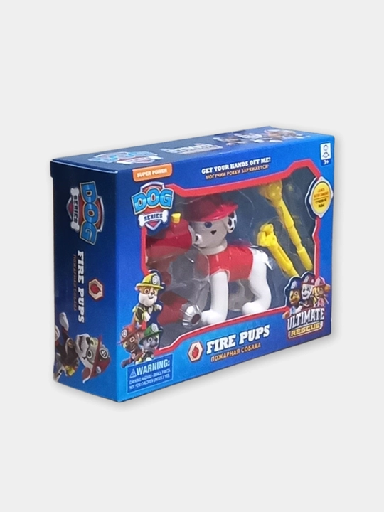 "Posbon kuchukchalar" barcha qaxramonlari to'plam ichida Paw Patrol