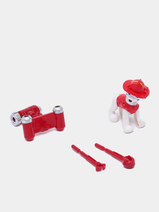 "Posbon kuchukchalar" barcha qaxramonlari to'plam ichida Paw Patrol