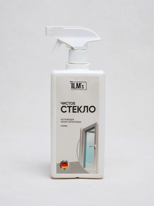Средство для мытья стёкол, без эффект антистатика, Европейская технология, ILM, 1 кг