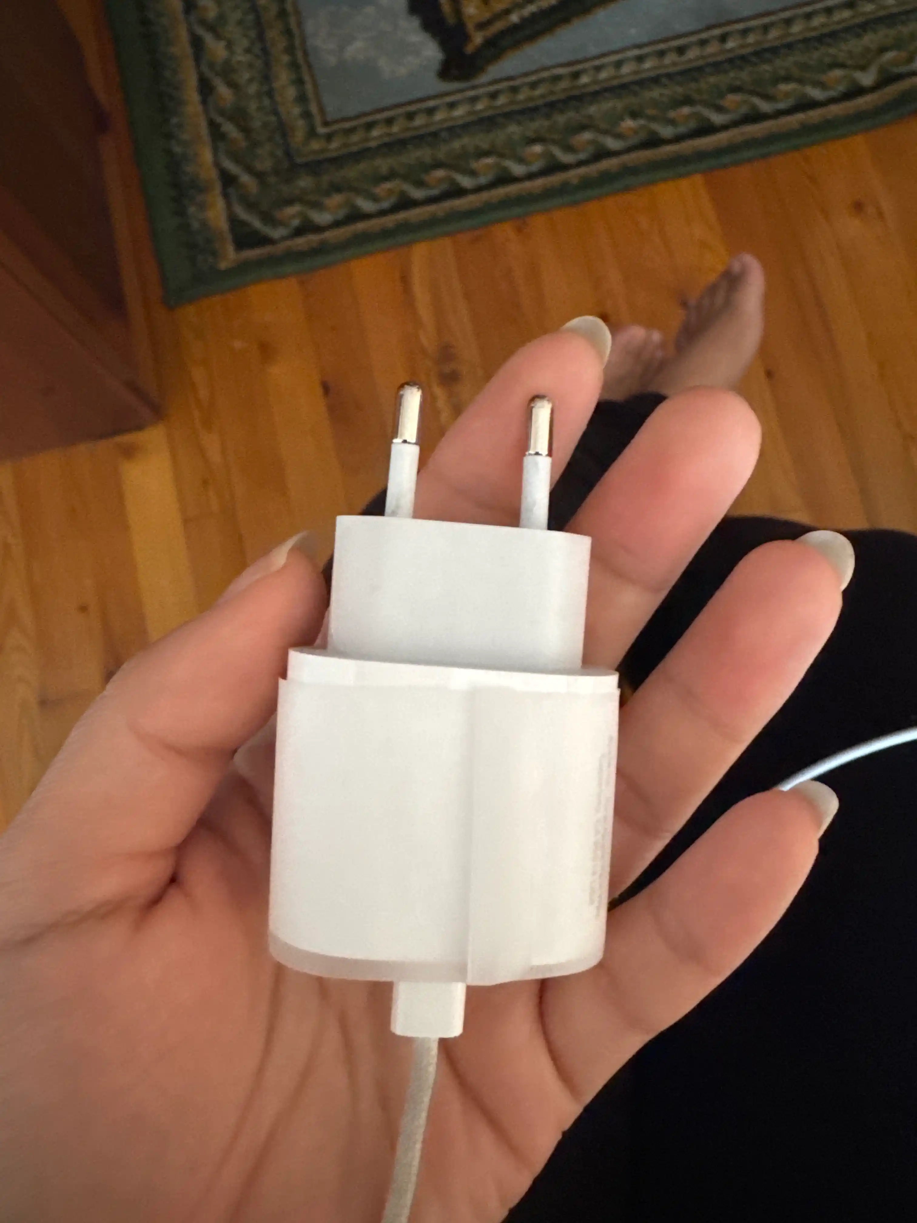 Зарядка Apple 20W, зарядное устройство Apple 2 pin, адаптер 20W, для iPhone, iPad