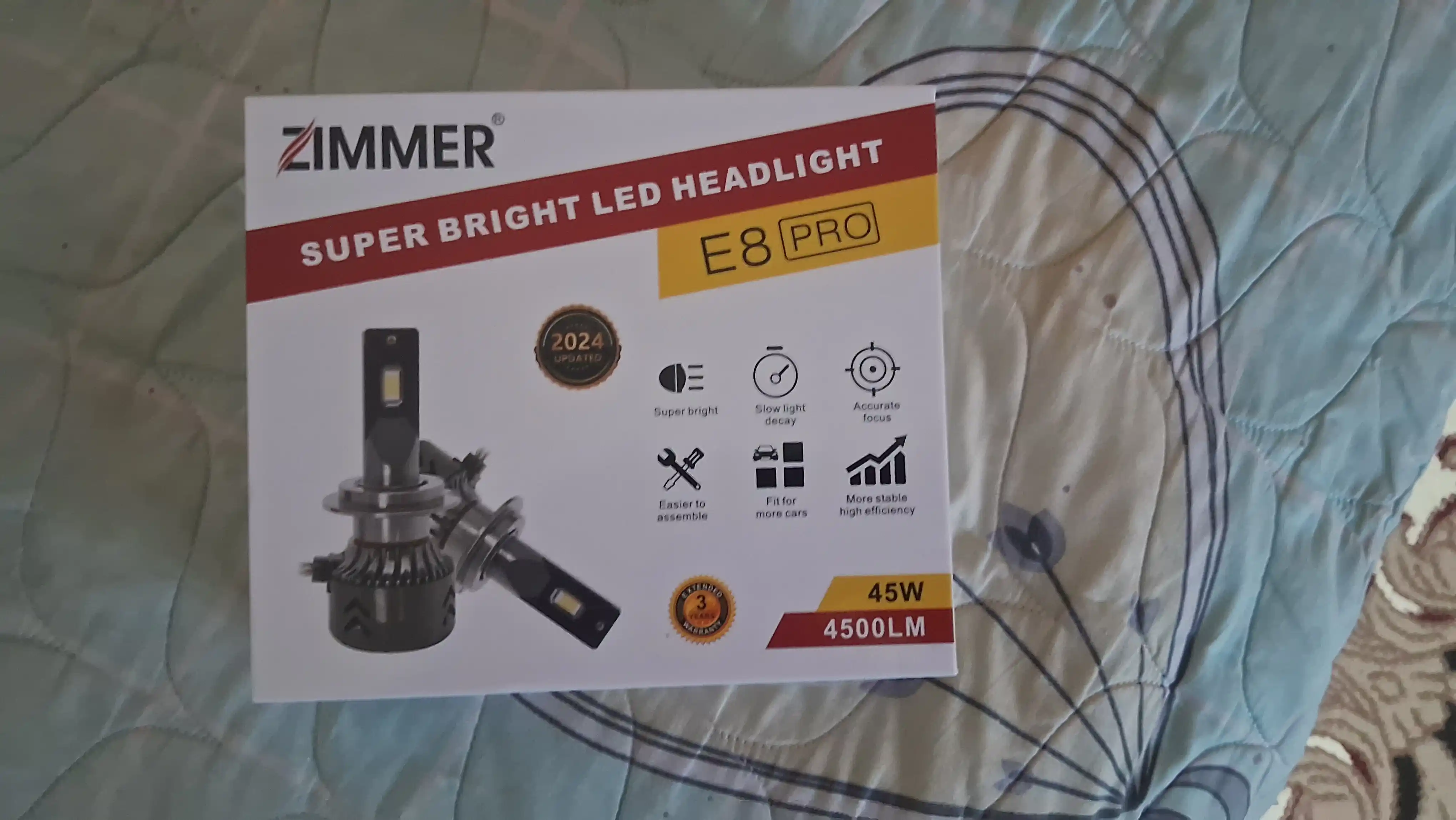 Светодиодные "LED лампы Zimmer E8 PRO", для всех автомобилей 