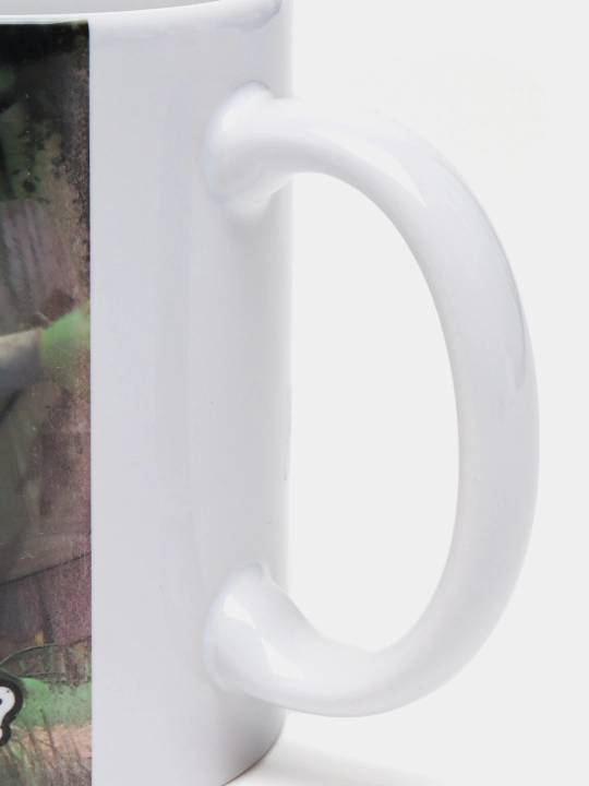 Sovg'a krujkasi, bosmali, keramika, shrek