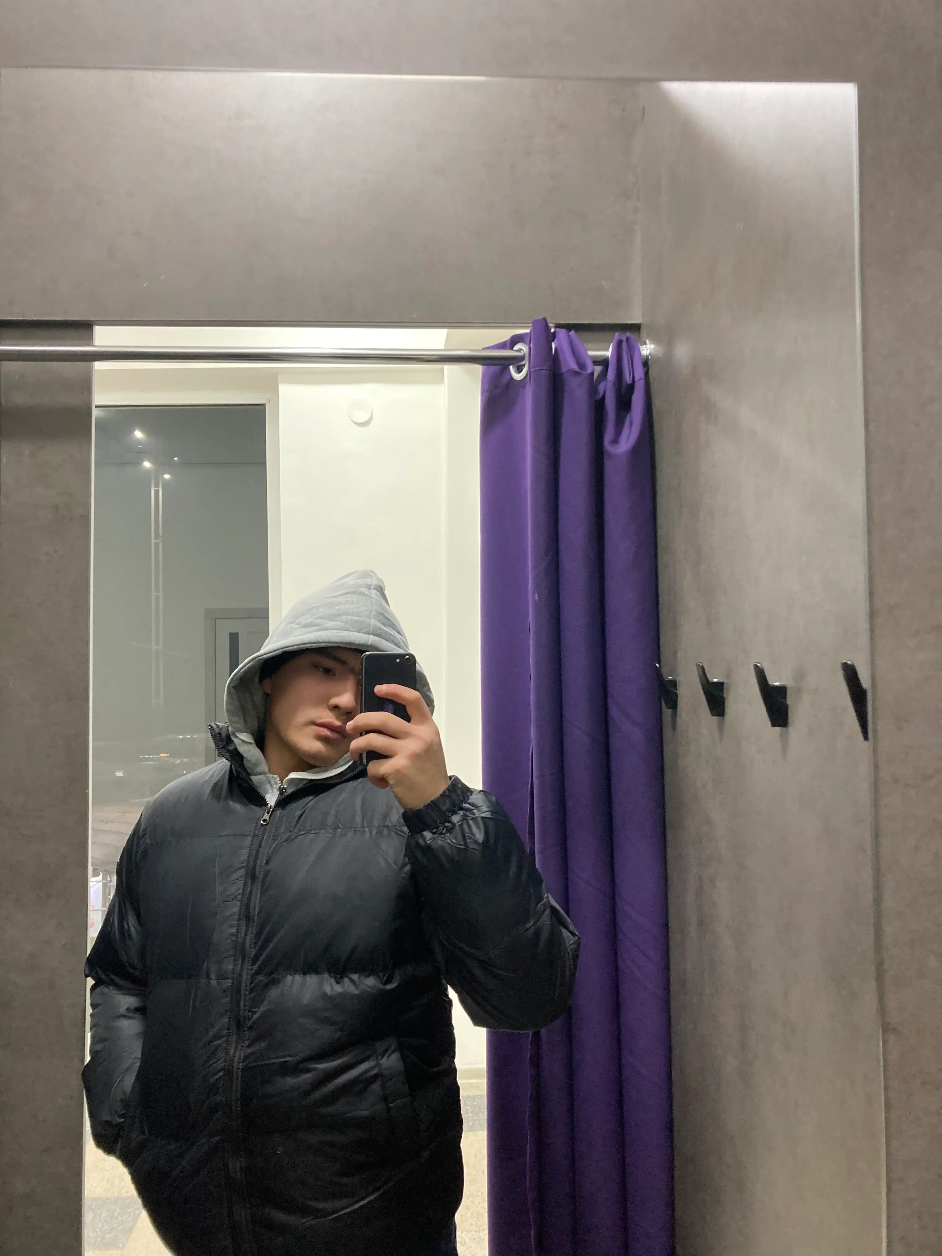 Ikki zamokli va qalpoqli qishki kurtka, Urban authentic