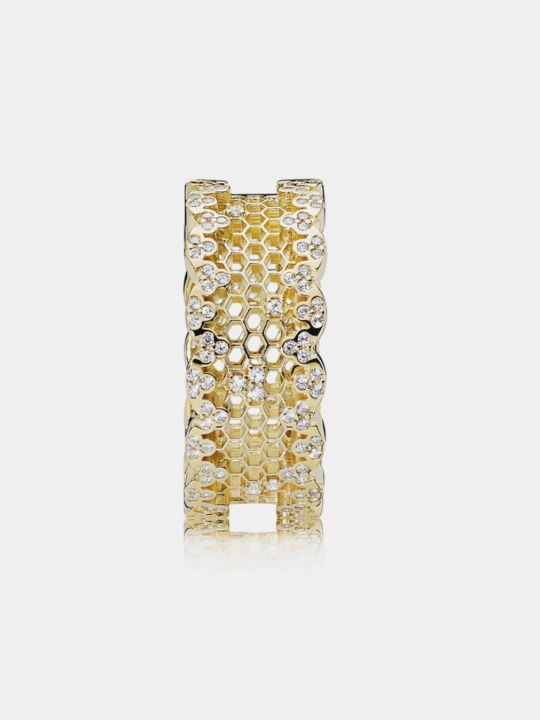 Кольцо PANDORA Shine с прозрачным кубическим цирконием 167100CZ