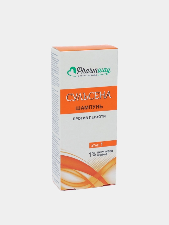Шампунь Pharmway Сульсена против перхоти 1%, 150мл, Витэкс