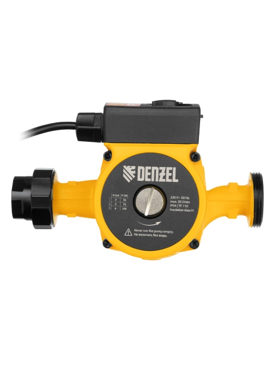 DENZEL CP25-6 aylanma nasosi, bosimi 6 m, 50 l/min, 1 m kabel, 99411