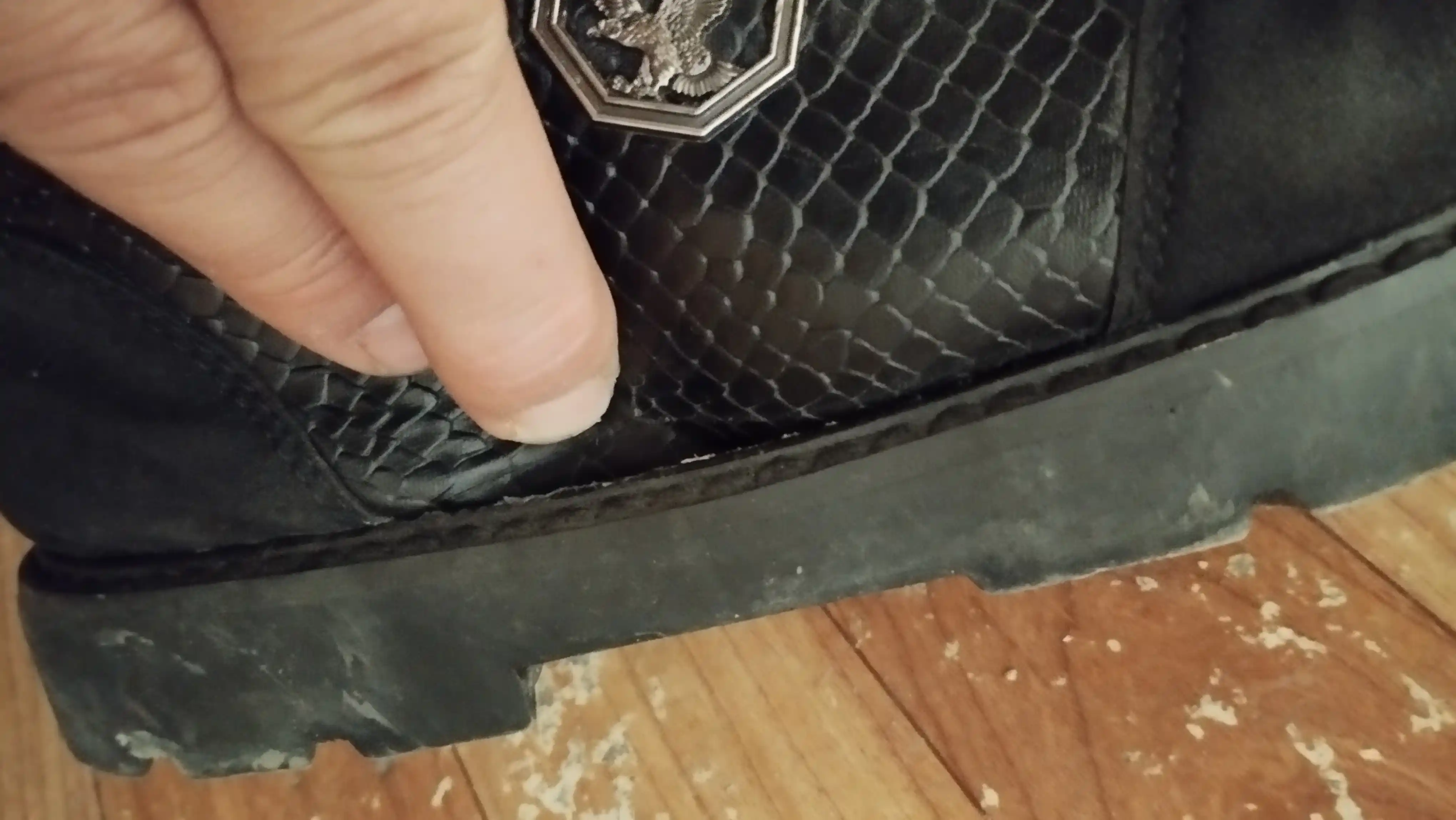 Erkaklar poyabzali, suv o'tkazmaydigan, eko charm, 39 - 43