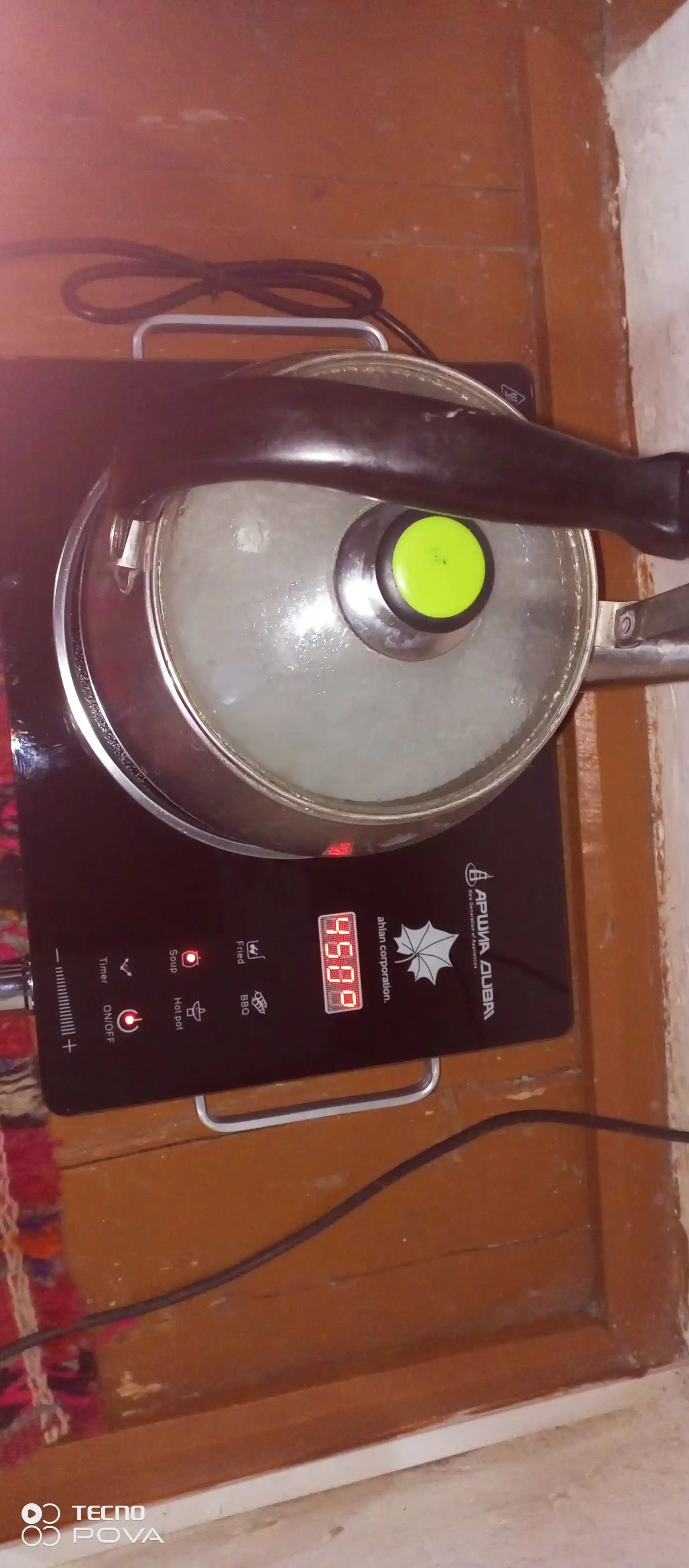 Elektr plita  2 komforkalik  stol usti plitasi , shisha keramika 3500 W