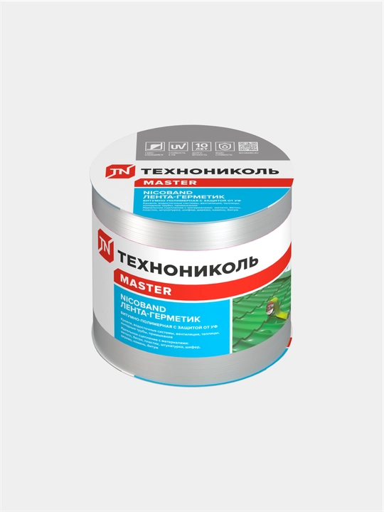 NICOBAND germetik lenta, kumush rang, 3 m x 10 sm, GP