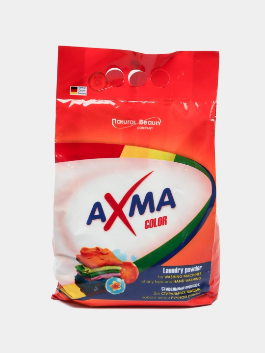 Порошок для стирки АХМА, для цветного белья, 2 кг