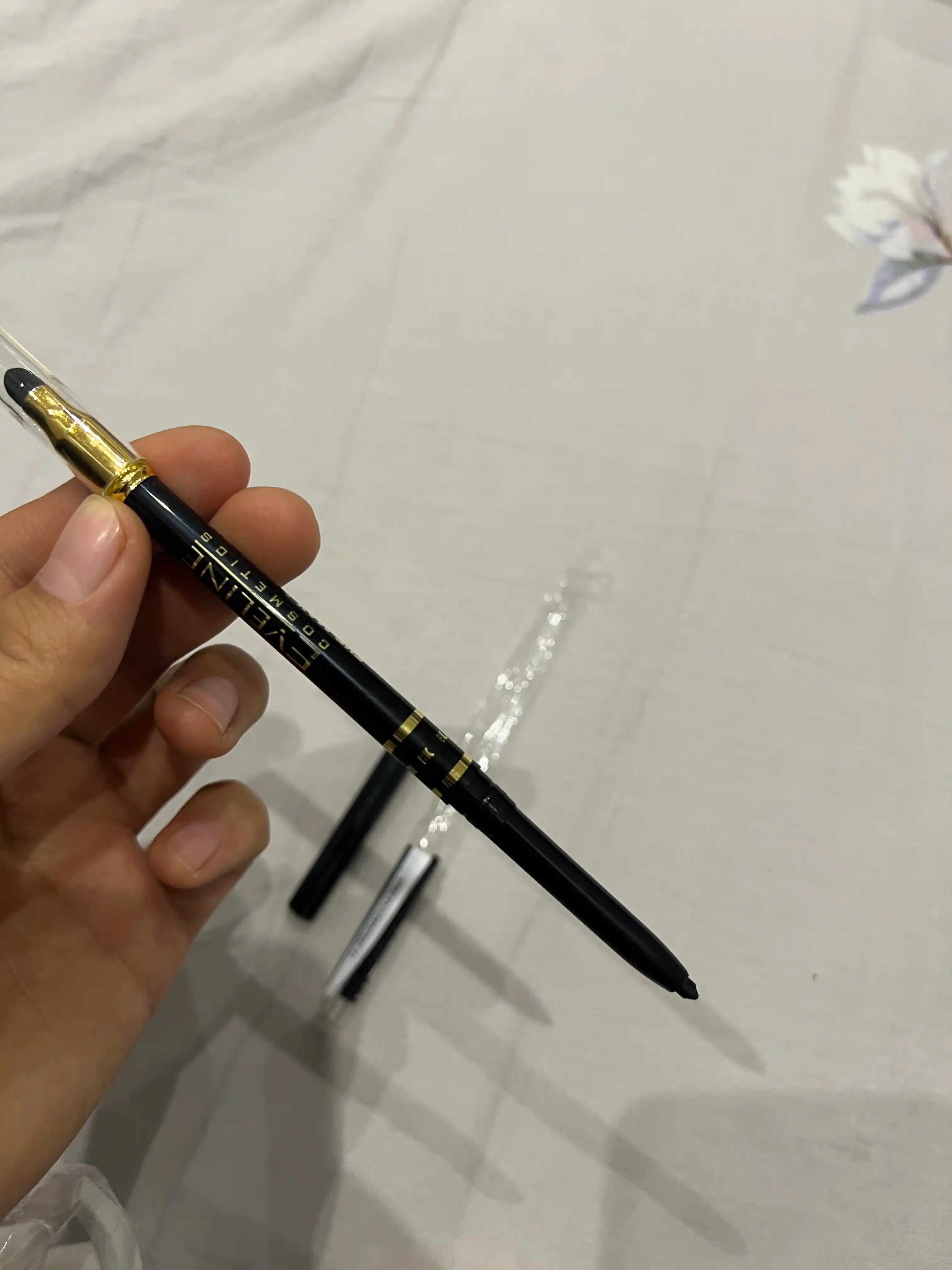 Карандаш для глаз Eveline Eye max precision, черный