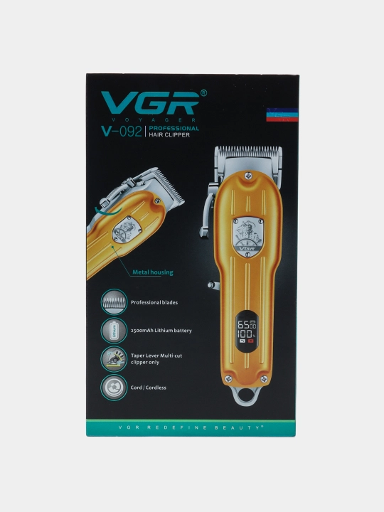Professional mashinka-trimmer 175, 071, 055, 030, 290 soch kesish va soqol olish uchun