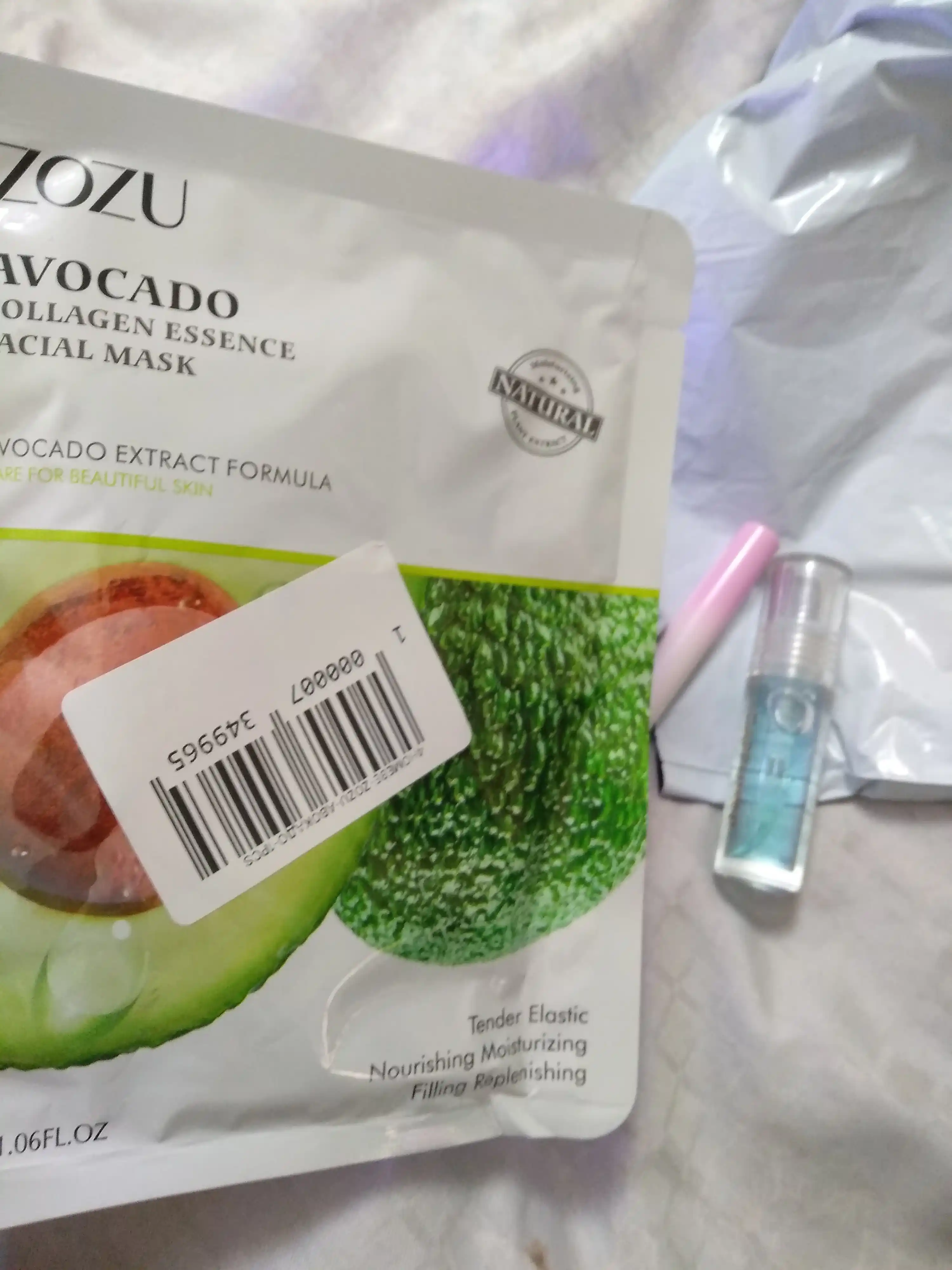 Тканевая маска Zozu, 4 вида