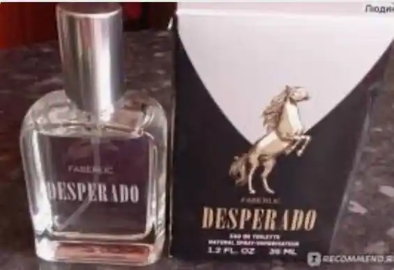 Parfyumlangan suvi Desperado - fujer aromati, 35 ml