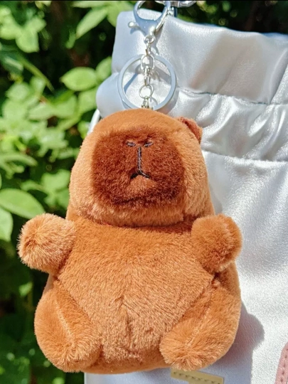 Мягкая игрушка антистресс, брелок Капибара