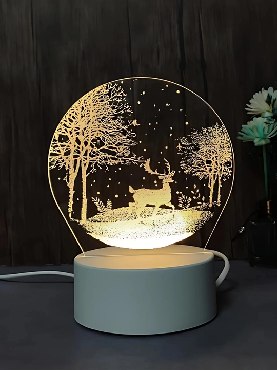 Светодиодный 3D ночник