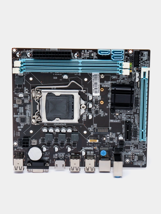 Материнская плата H61 OEM, DDR3, сокет 1155, поддержка M.2 NVME, VGA, HDMI