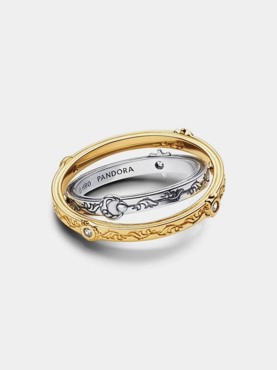 Pandora Sterling kumush Astrolabli aylanuvchi uzuk Game of Thrones 163136C01
